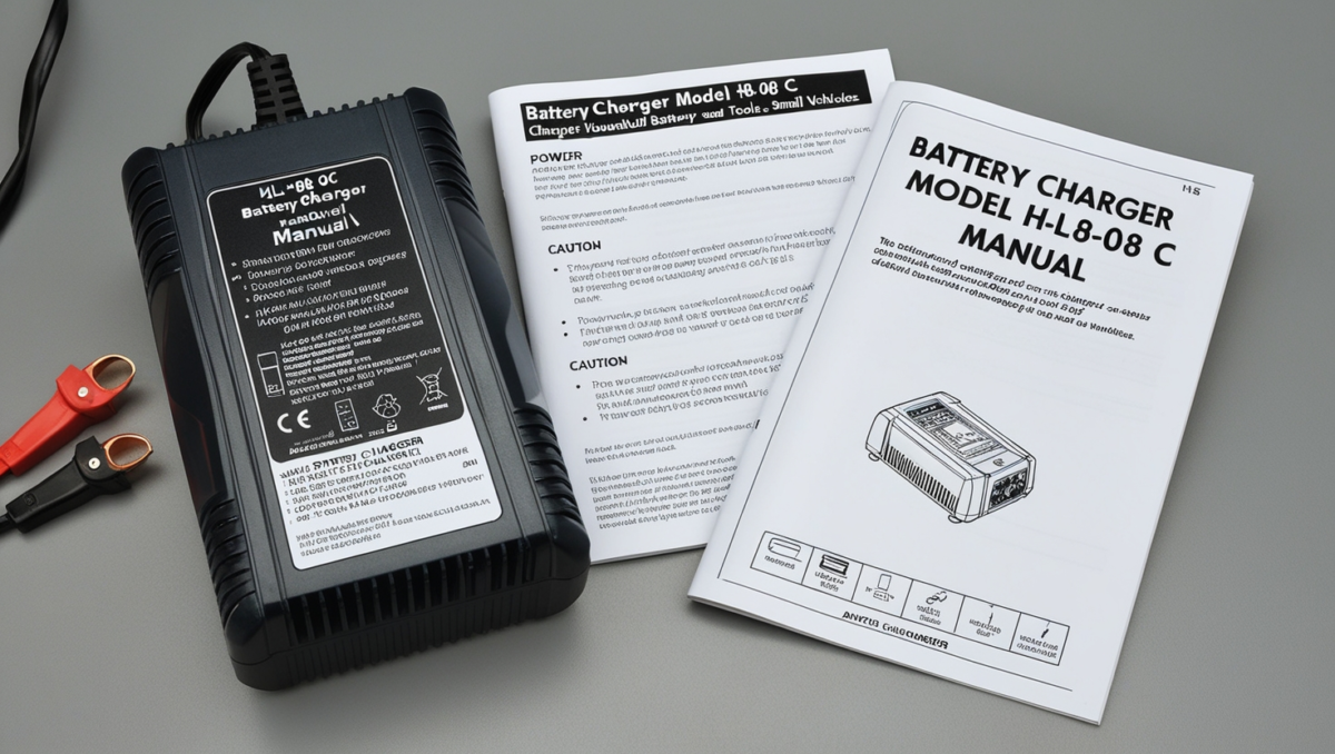 Battery Charger Model HL-168-08 C Manual
