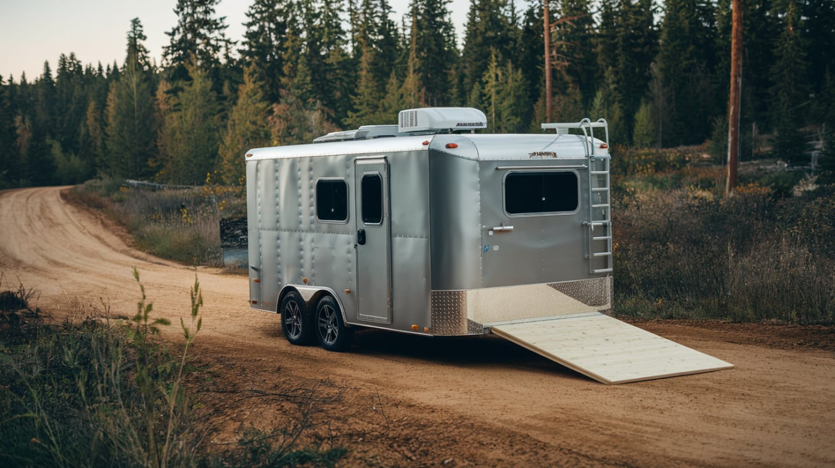 Roadrunner Silver 6*12 Trailer