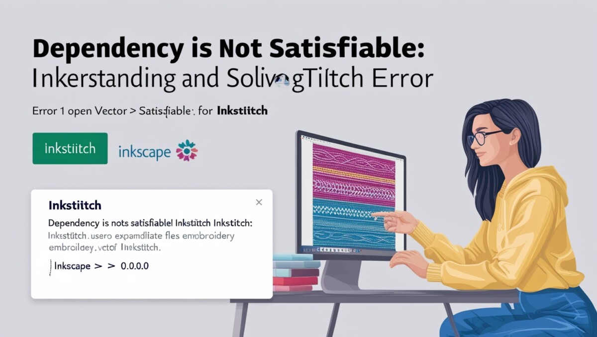 Dependency is Not Satisfiable Inkstitch