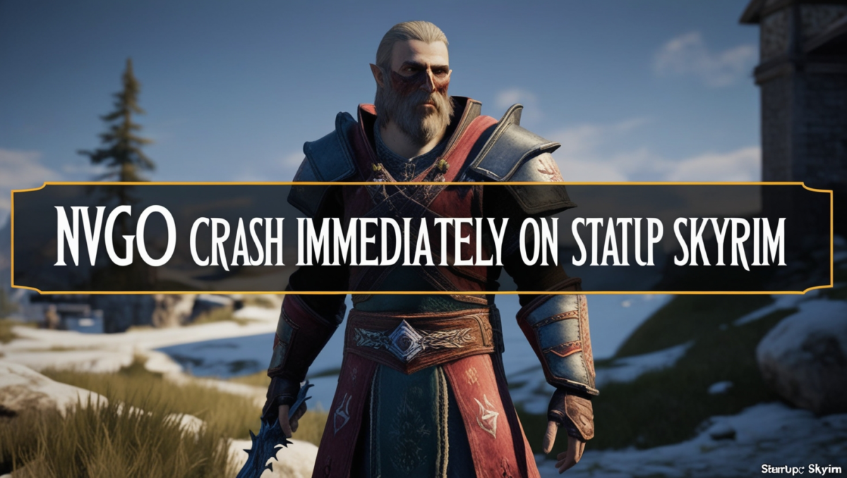 NVGO Crash Immediately on Startup Skyrim: An overview of the problem and how to Solve it