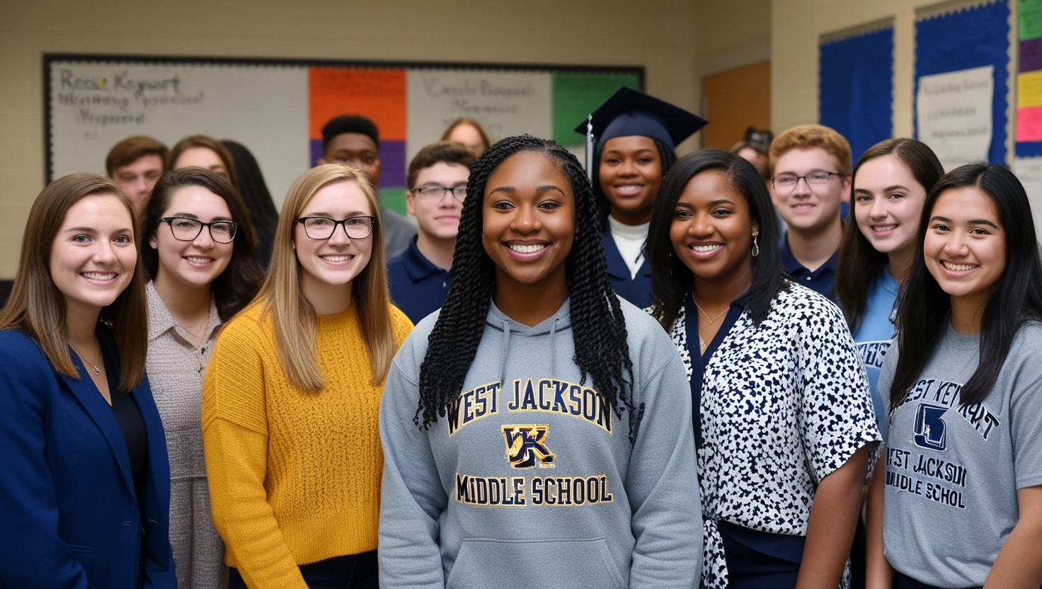 Reese Keywart and West Jackson Middle School 